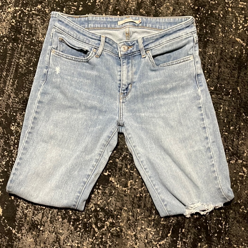 levi 711 skinny jeans
